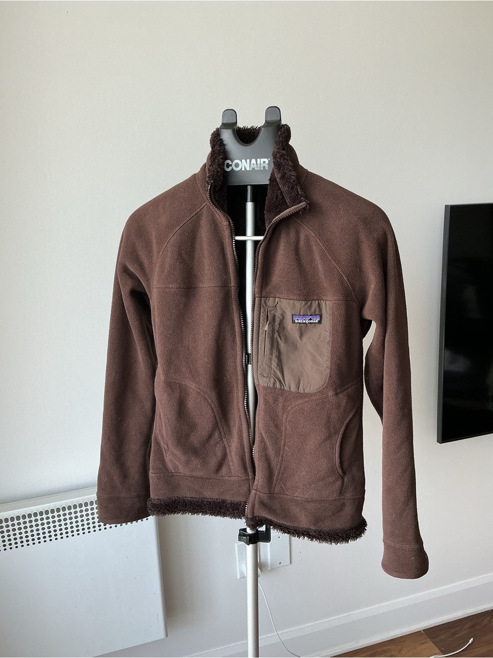Patagonia Brown Lightweight Men's Fleece Jacket